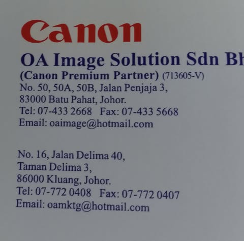 OA IMAGE SOLUTION SDN. BHD. logo